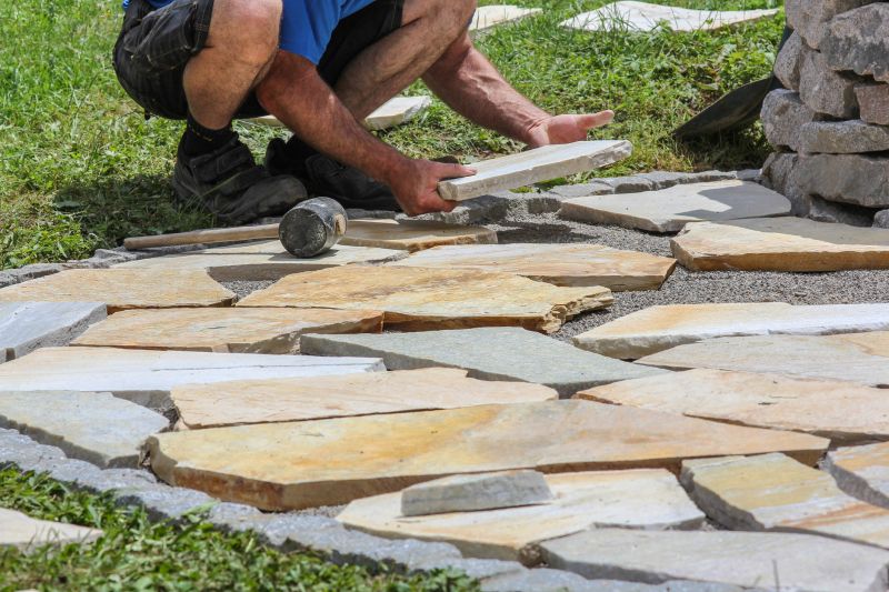 Flagstone Paving Repair